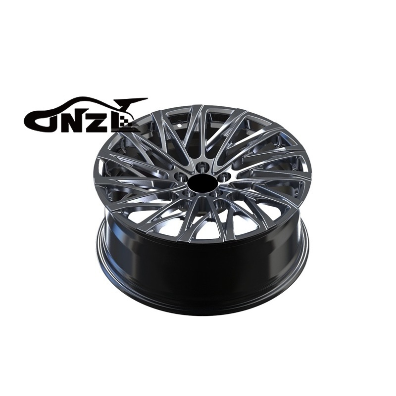 Zhenlun 18 19 20 Inch Black Chrome Car Wheel Rims Alloy Forged Spoke Rims Passenger Car Wheels For Toyota