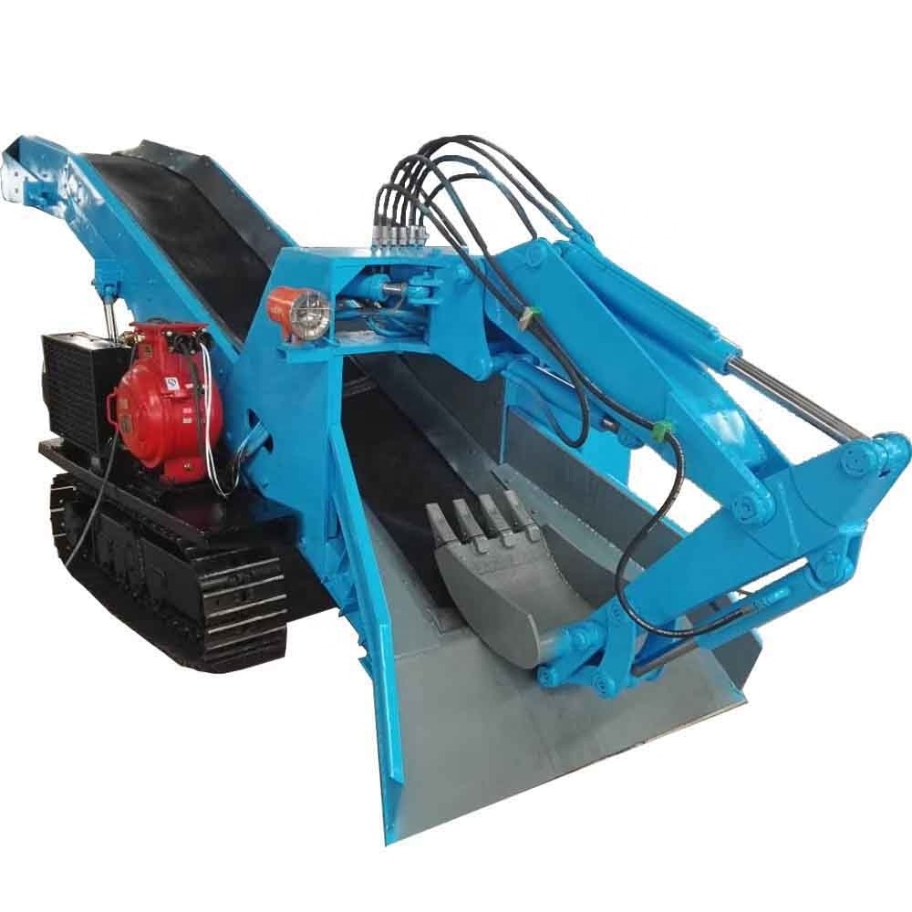 Crawler Slope Slag Crawler For Sale Iron Ore Slant Shaft Grilled Slag Raking Machine Small Tunnel Boring Machine