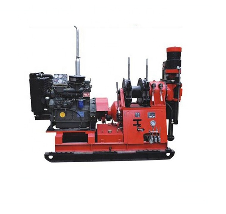 Well Drilling Rig 150m Small 100m 200m Water Borehole Well Drilling Rig Machine Crawler Drilling Rig