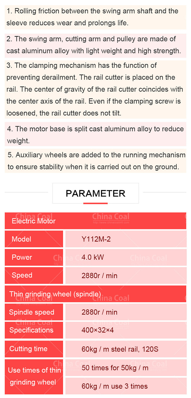 Efficiency Abrasive Rail Saw Track Equipment Saw Equipment Rail Cutting Machine Railway Band Saw Cutting Machine Price