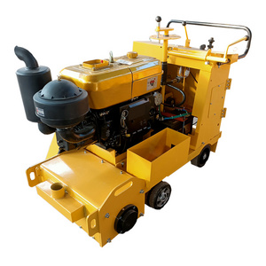 Electric Diesel Concrete Pavement Milling Machine Hydraulic Small Self-Propelled Asphalt Cement Ground Pulling Machine