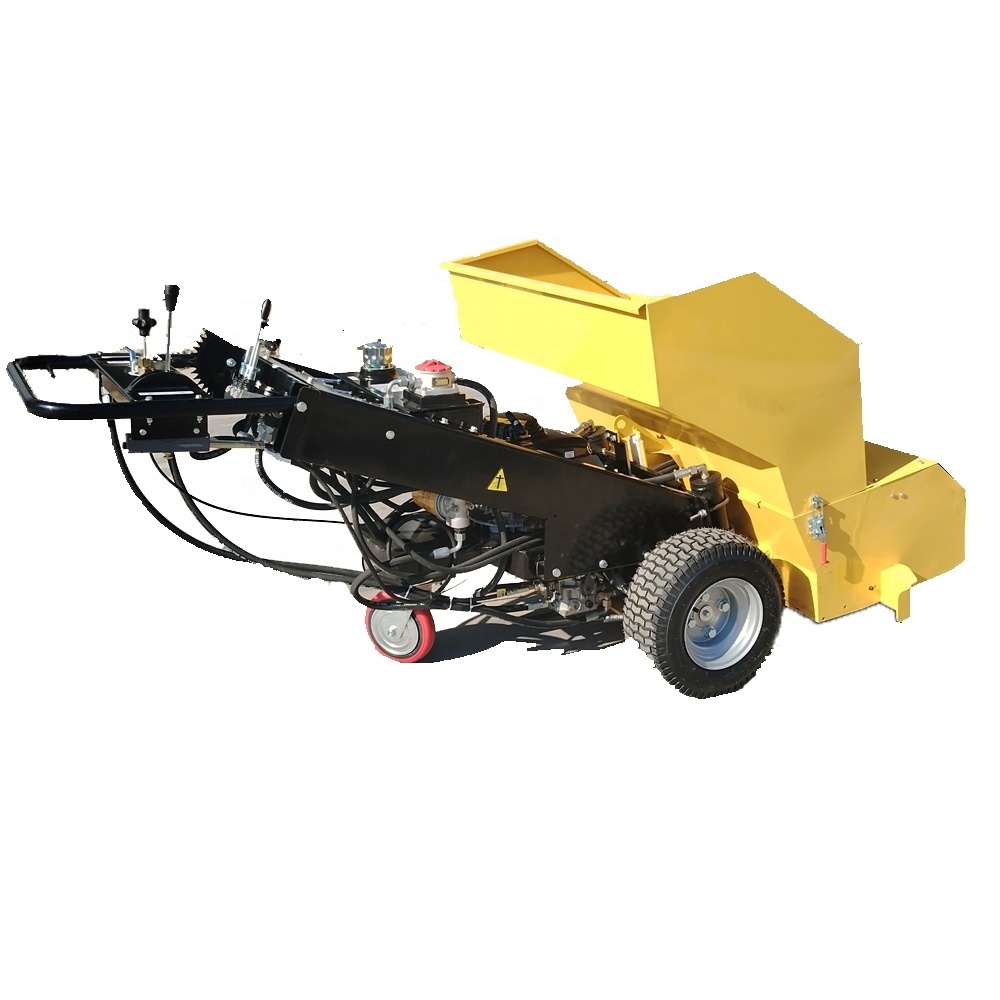 Small Push-Type Mini Asphalt Paver Road Asphalt Paving Machine Gasoline Compact Asphalt Paver