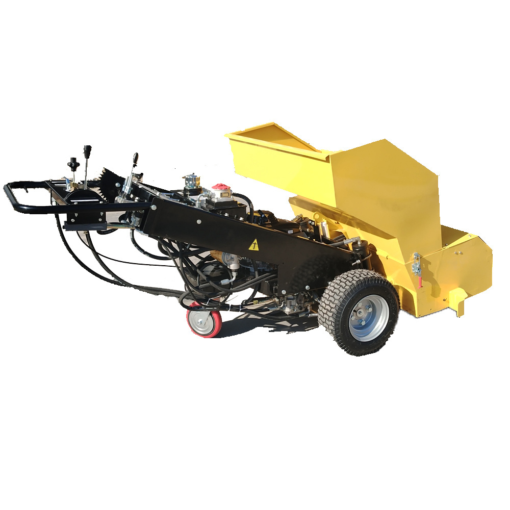 Hand-Push Asphalt Paver Road Crack Repair Machine Small Gasoline Paver Mini Road Leveling Machine