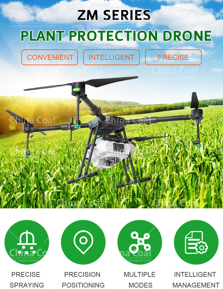 Unmanned Spraying Machine Automatic Agricultural Flying Sprayer High ...