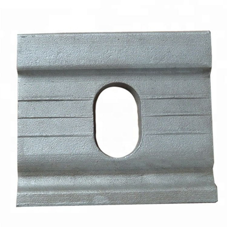 Railroad Gauge Stopper Insulated Railway Track Joint Plate Profiled Section Steel Rail Gauge Baffle Railway Baffle Plate