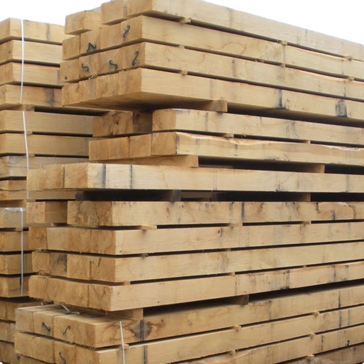 Hardwood Railway Wooden Sleepers Various Sizes Of Wooden Squares Railway Track Sleepers Price