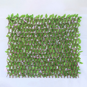 New Arrival Expanding Laurel Leaf Willow Trellis Around Your Garden Outdoor Expanding Willow Trellis