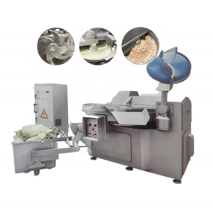 Frequency Conversion Meat Bowl Cutter Meat Chopper Machine Vegetable Onion Chopping Grinder