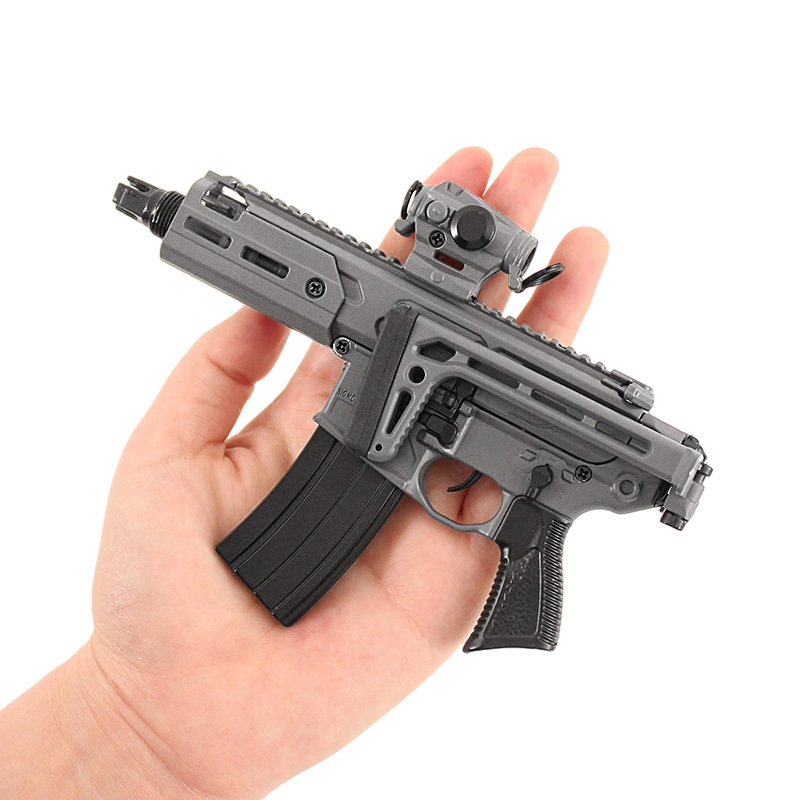 Hot Sale Manufacturer Metal Toy Gun Ejectable SIG MCX Bullets Cartridge Clip Pendant Decoration