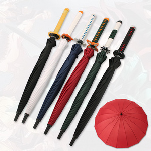 Katana Umbrella Sword Demon Slayer Cosplay Props Katana Wholesale 16 Strand Umbrella ABS Katana Umbrella