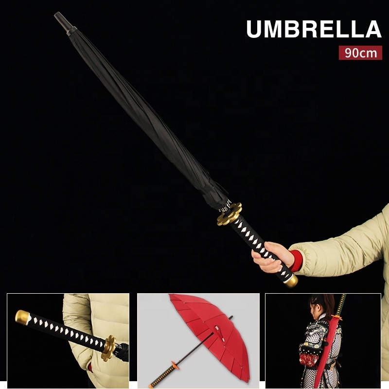 16 Strand Sword Umbrella Factory New Product 90cm One Piece Umbrella Sword Umbrella Anime Cosplay Toys