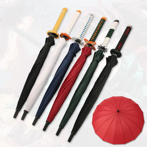 New Style Anime Cosplay Toy Swords Polyester Demon Slayer Umbrella for Children