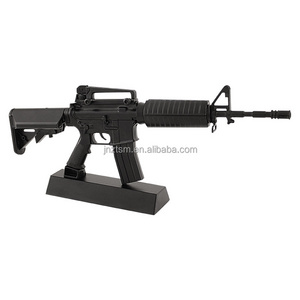 Hot Sale Factory Price Toy Gun Full Metal 28CM AR18Metal Toy Gun Pistol Metal Look Like Real Pellet Gun For Kids Gifts