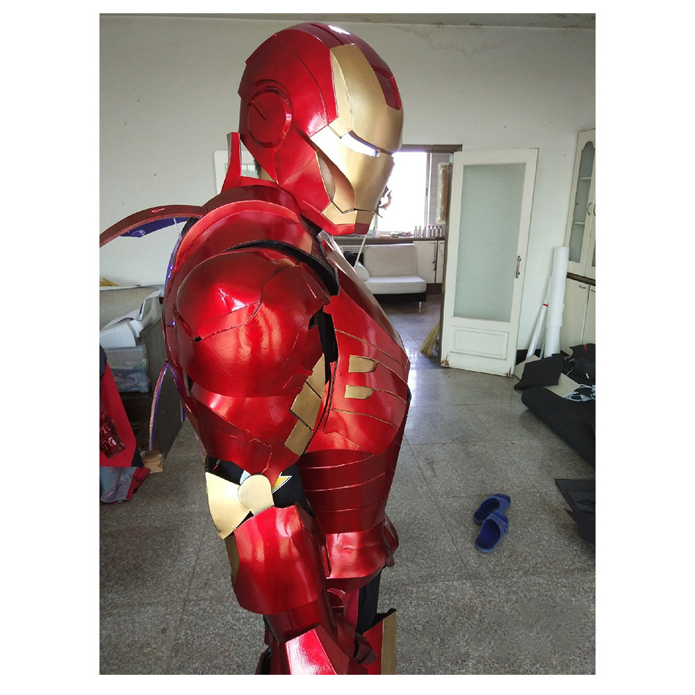 iron man costume Robot Costume Cosplay Tony Stark Mk7 Statue Adult Cosplay Toys Robot Price Light Up Robot Costume