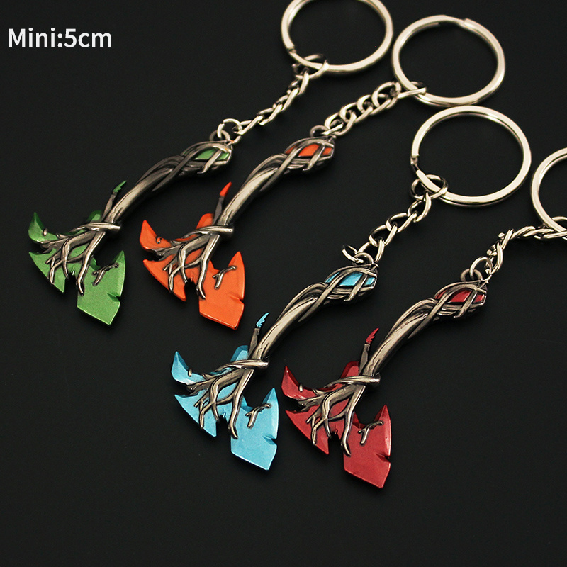 Creative Exquisite Gift Guns and Weapons Army Keychain Valorant Color Metal Key chain