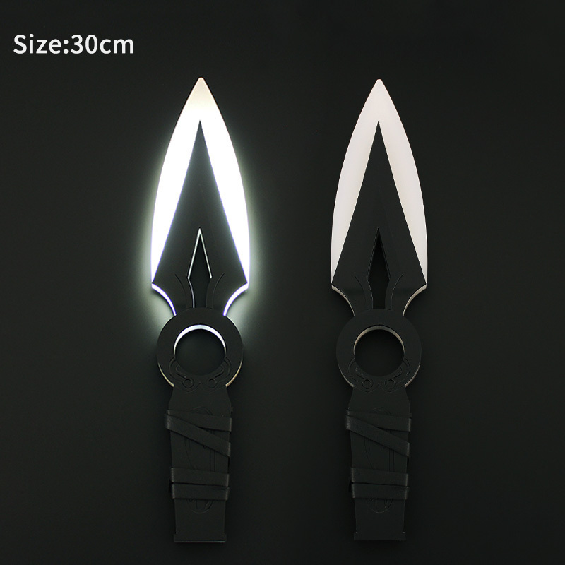 Valorant jett Knife recharge plastic knife  Game Toys Collection cosplay Gift valorant knife