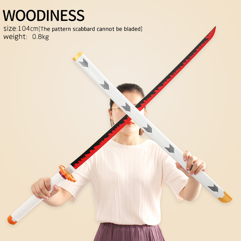 Wholesale Weapon Bamboo Swords Handwork Sword Model Japanese  Katana Wooden Sword For Kids