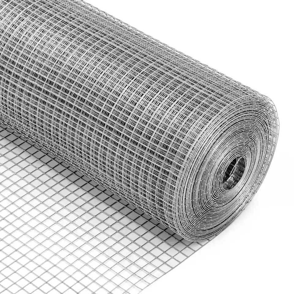 Wire metal fence for cattle 4mm welded wire mesh fence galvanized welded wire mesh for fence panel