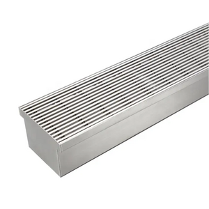 Bottom Price Drainage Gutter With Stainless Steel Grating Cover Price