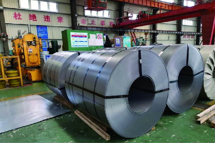 cold rolled steel sheet coil oiled  non oriented electrical