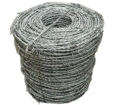 farm barbed wire export barbed wire to zambia Hot dipped galvanized barbed wire length price per roll