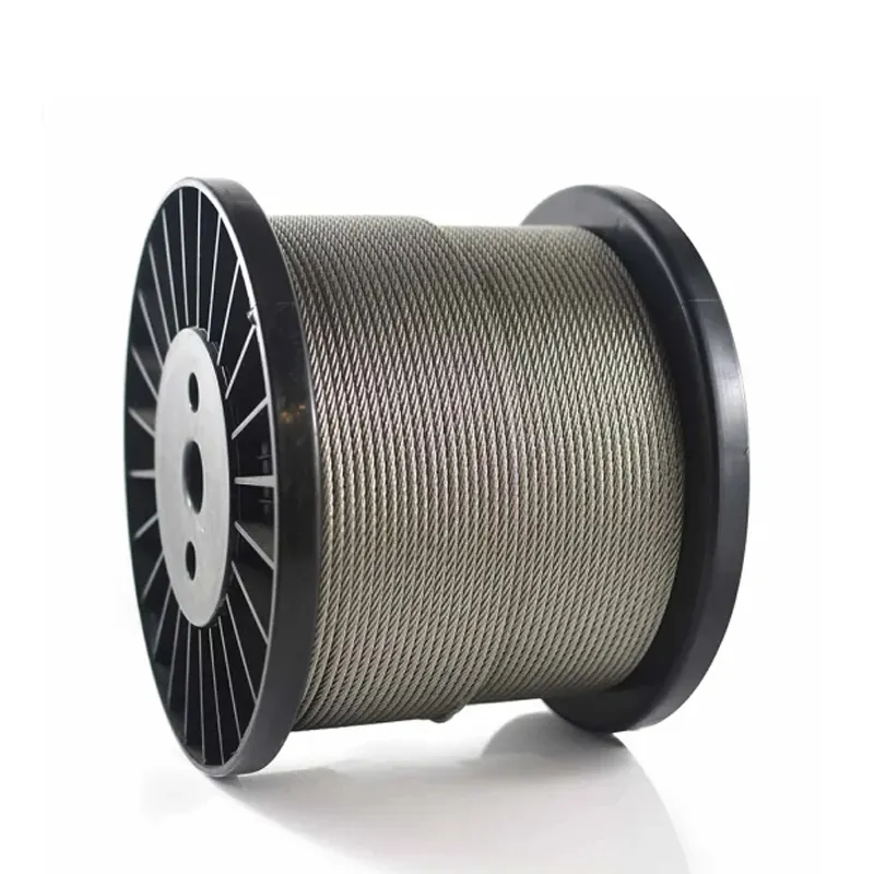 Shandong factory produced prime quality galvanized steel wire rope cable rope