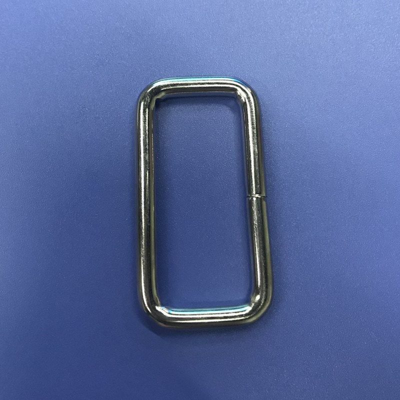 High Quality zinc alloy hardware of square ring metal buckle