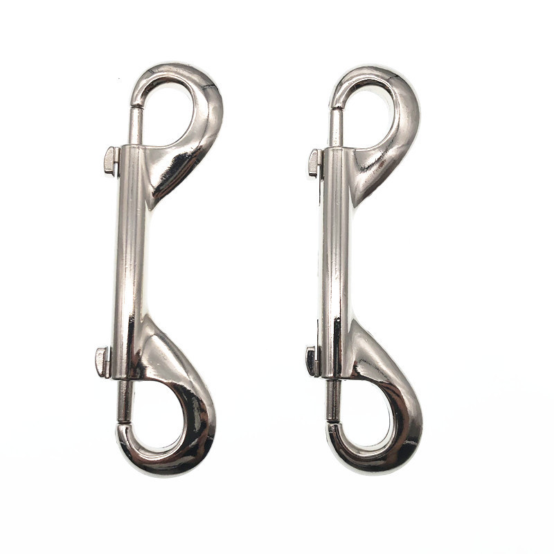 Double end snap hook for dog leash/Heavy Duty Double Sided Hook JOP-118