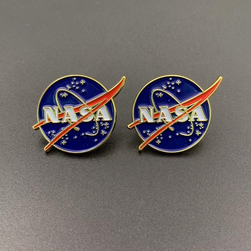 Nasa Promotional Cheap Custom Made Badge Enamel Lapel Pin