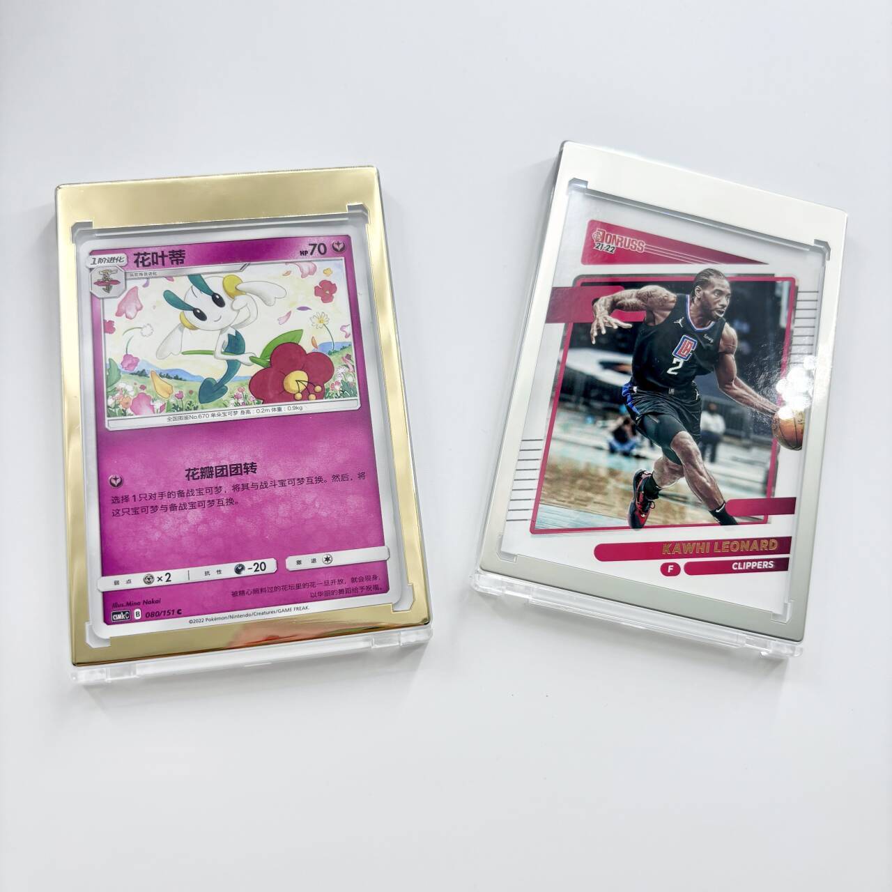 Plastic One Touch Card Holder JO-EY-105 Trading Playing Card Magnetic Sleeve