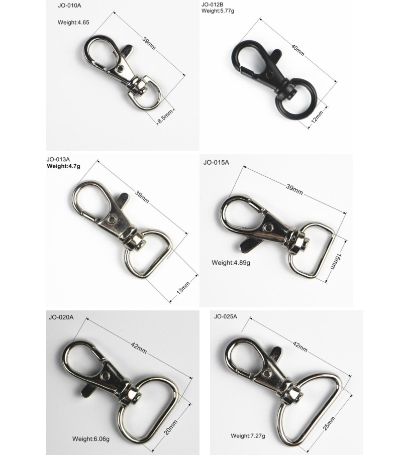 metal hook /big lanyard accessory factory   JO-020A