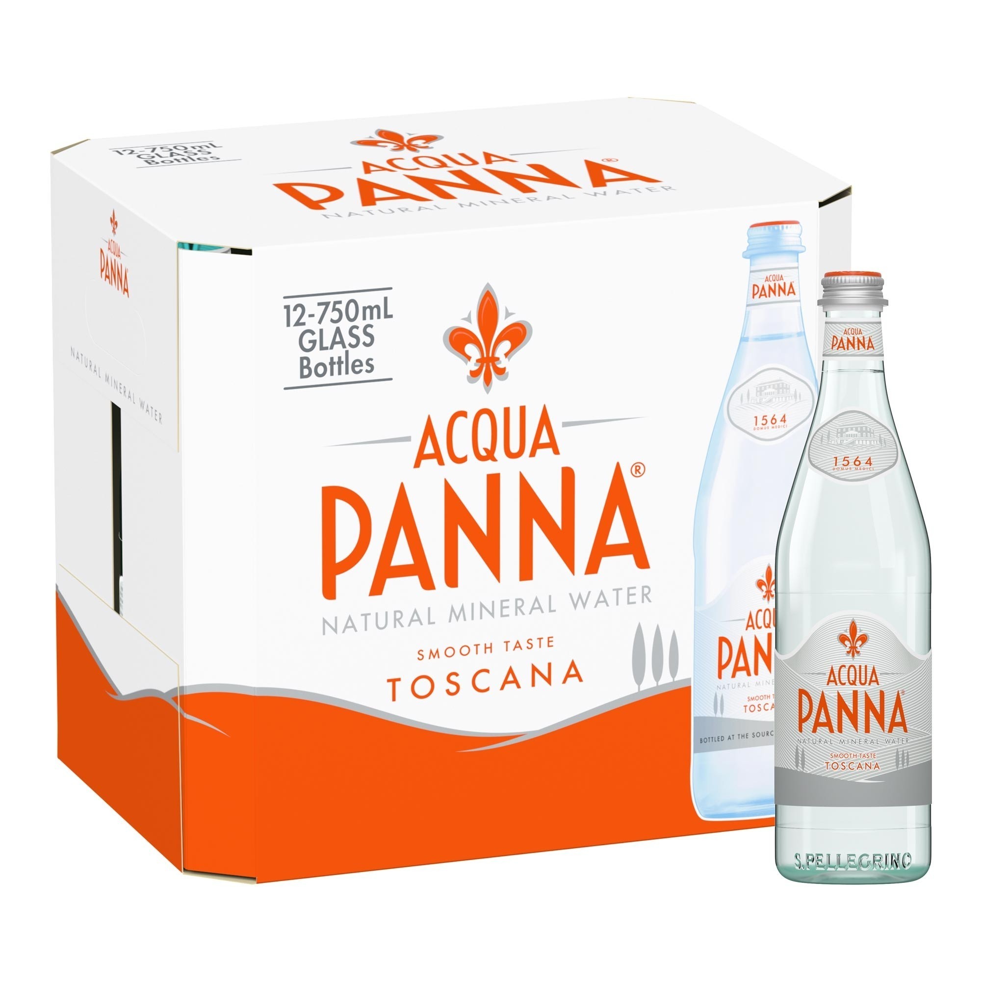 Acqua Panna Still Mineral Water 12 x 750ml