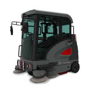 Minisize Road Sweeper 4x2 Wheel Gasoline Power 3 Cbm Tank Volume 113hp Cleaning Sweeper Truck