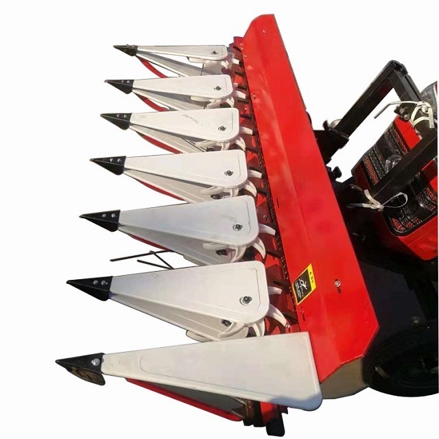 Whole Maize Stalk Sugarcane Cutting Harvester Mini Rice Corn Charvester Machine