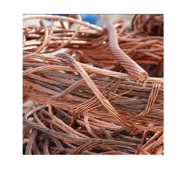 Copper Wire Scrap Insulated Copper Wire Scrap 99.9% Pure Mill-Berry Copper Scrap For Sale