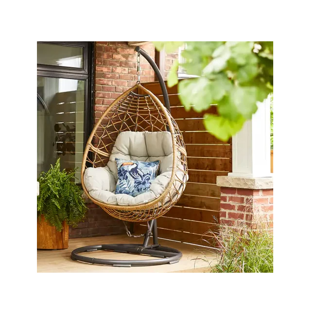 100% Pure Quality Terrace Swings Egg Shape Chairs / Metal Swing Chairs At Best Cheap Wholesale Pricing