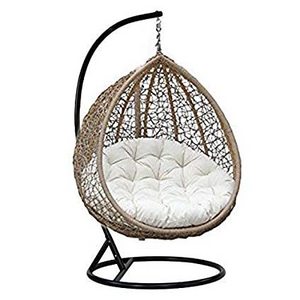 Uland Wholesale Outdoor Garden Furniture Hanging Chairs Swing Standing Double Hanging Wicker Egg Chair