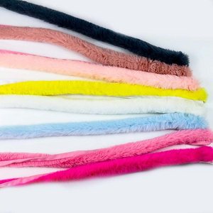 New promotion  hot style 5cm wide faux fur bar Faux fur Trim faux rabbit fur strips