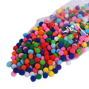 Mix Color polypropylene fiber 10mm 1000pcs Ball Diy Craft Home Decor Clothing Accessories Acrylic Pompom