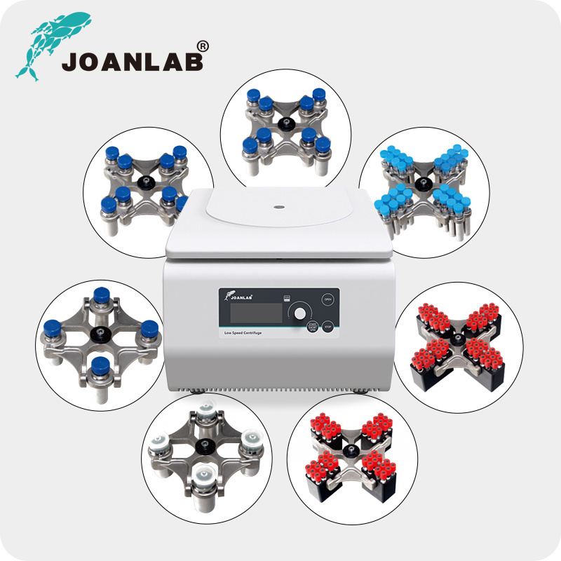 JOAN Lab LC5000H Low Speed Blood Swing Basket Centrifuge With Swing Rotor