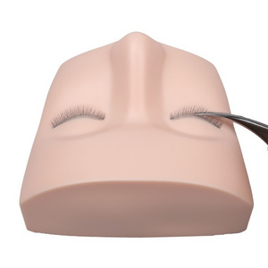 3 Layer Lash Mannequin Head Lash Extension Training Practice Eyelash Extension Mannequin Head