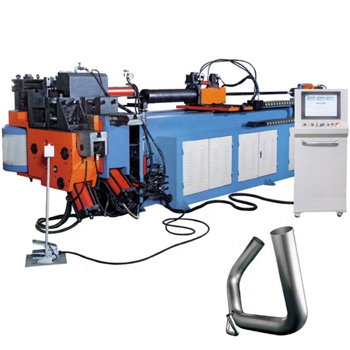 3 4 5 Inch Large diameter Induction Exhaust Hydraulic Bender Electric Automatic CNC SS Rolling Pipe Bending Machine Price