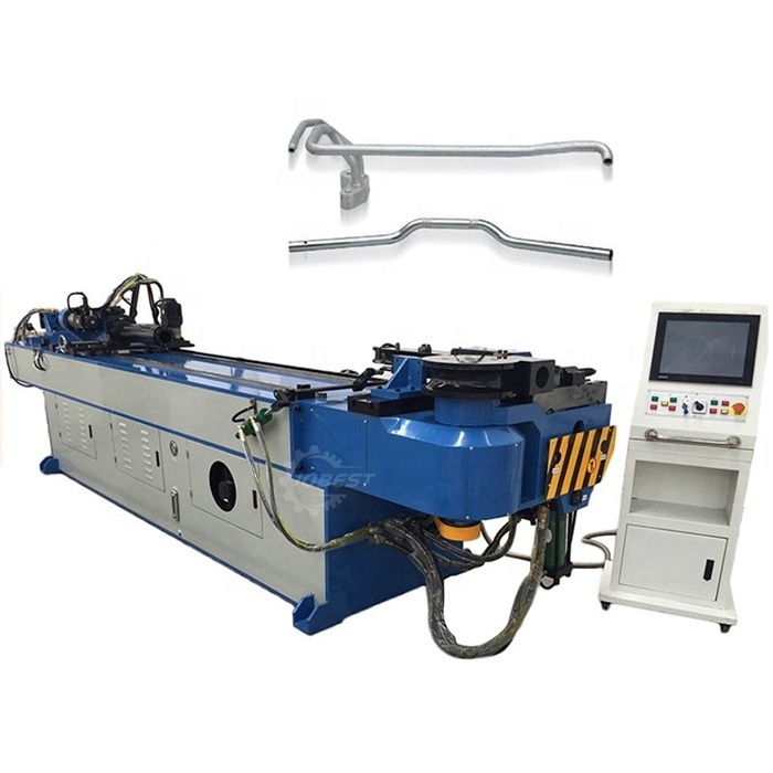 3 4 5 Inch Large diameter Induction Exhaust Hydraulic Bender Electric Automatic CNC SS Rolling Pipe Bending Machine Price