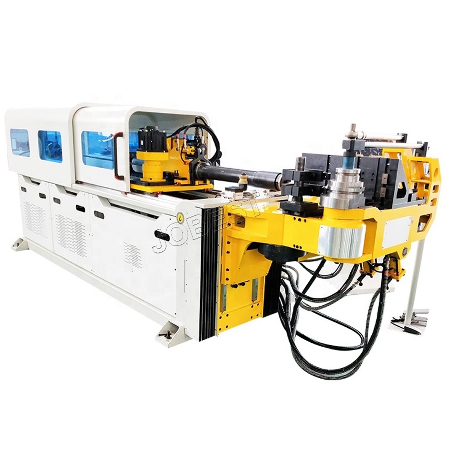 Automatic 3 4 5 Inch Exhaust Hydraulic Cnc Manual Square Mandrel Heavy Duty Rotary Pipe Tube Bender For Large Tube Bending