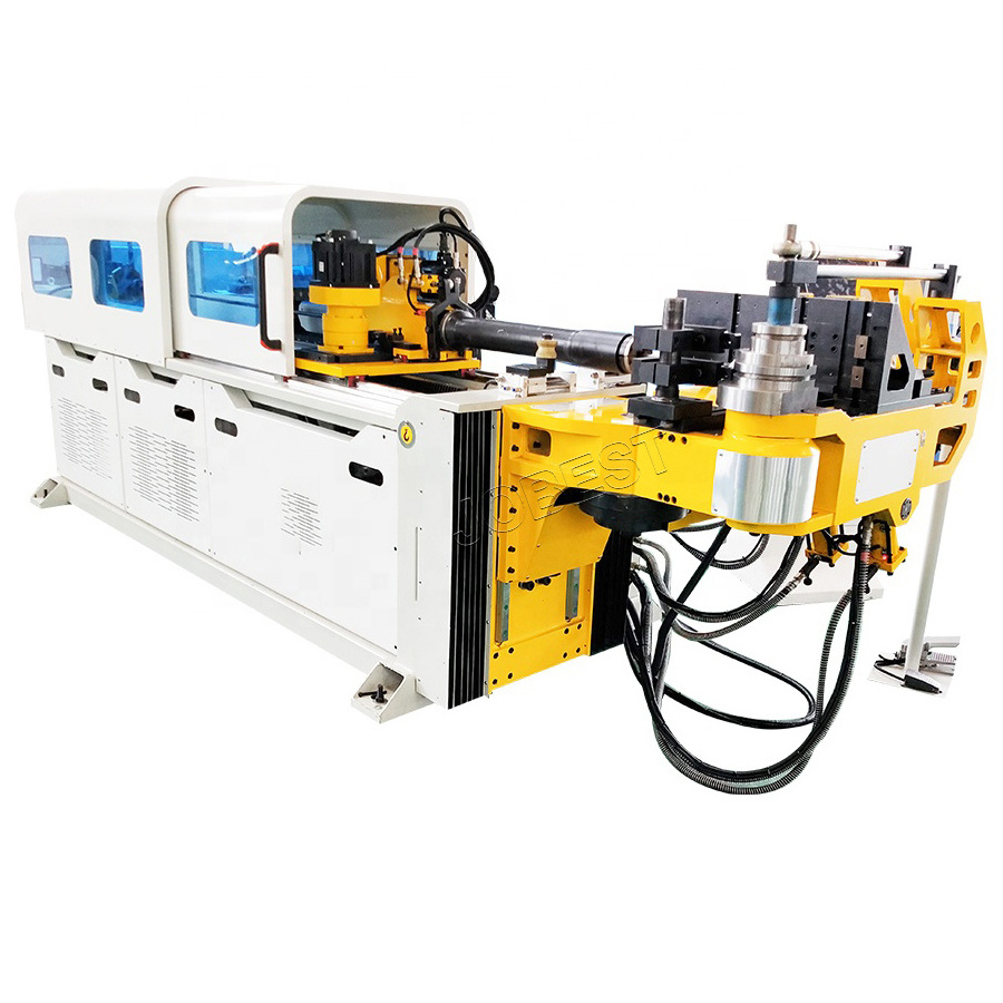 Automatic 3 4 5 Inch Exhaust Hydraulic Cnc Manual Square Mandrel Heavy Duty Rotary Pipe Tube Bender For Large Tube Bending