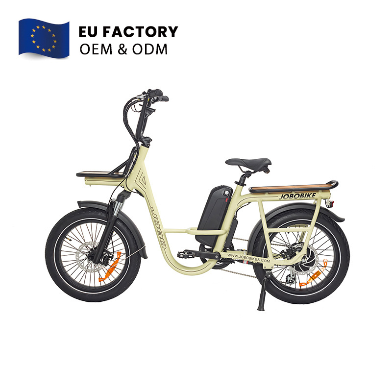 Wholesale Price Aluminium Alloy 20 Inch 48V/20Ah Cargo Fat Tire Electric Bicycle Electric Hybrid Bike