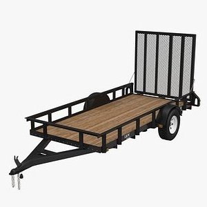 Wholesale Metal Heavy Duty Steel Outdoor Beach Tool Cart Trailer Transporter Trailer