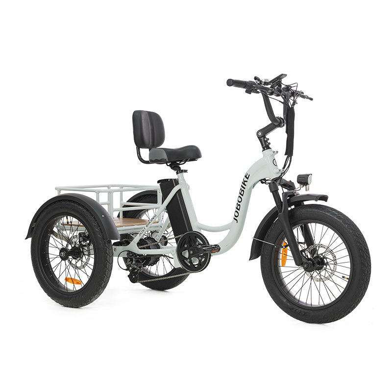 OEM ODM 20inch 3 wheel 48V500W Bafang mechanical Disc Brake electric tricycle electric pedicab