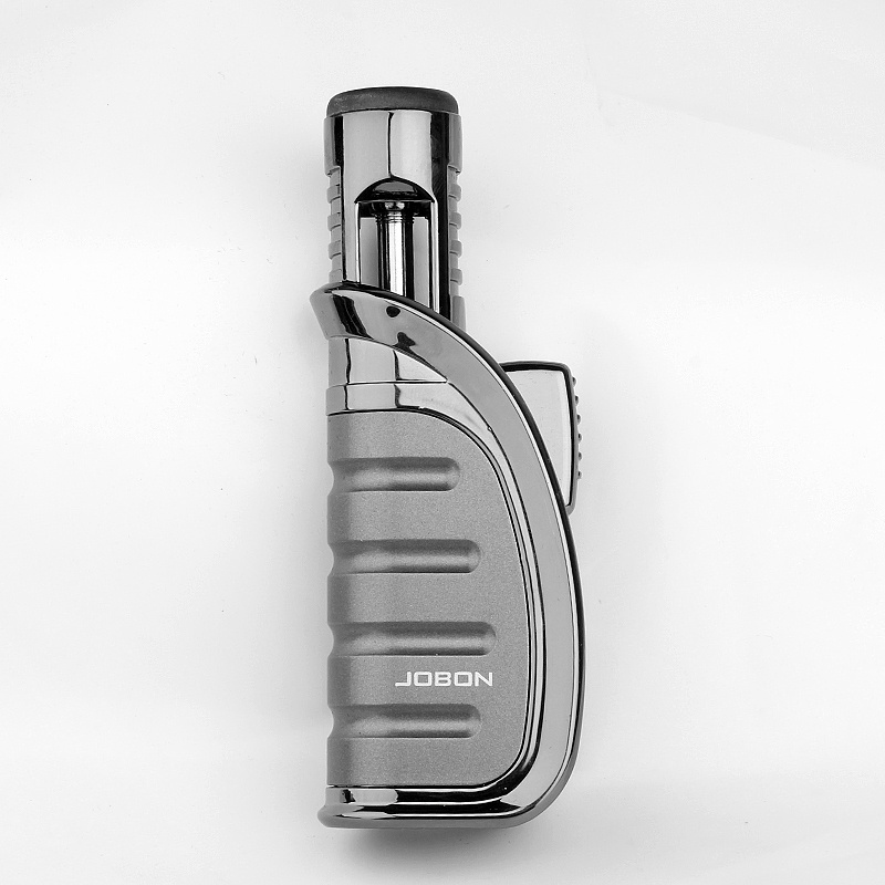 JOBON Metal Jet Butane Gas Cigar Gas Cigarette Torch Lighter Wholesale Custom Logo Smoking Accessories