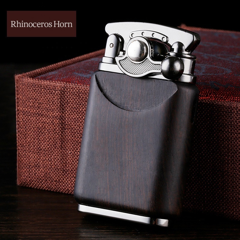 JOBON Wholesale Luxury Jet Flame Butane Gas customized Cigarette Cigar Refillable rose wood Torch Lighter custom logo